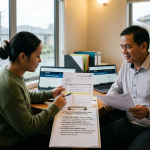 New Zealand visitor visa bank statement with financial documents explaining large deposits.